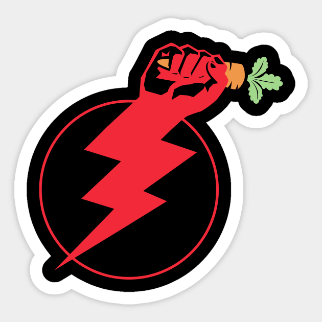 vegan power Sticker by teemarket